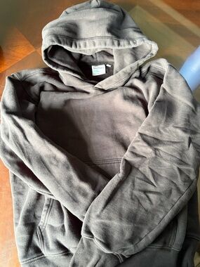 TNA perfect hoodie in off black